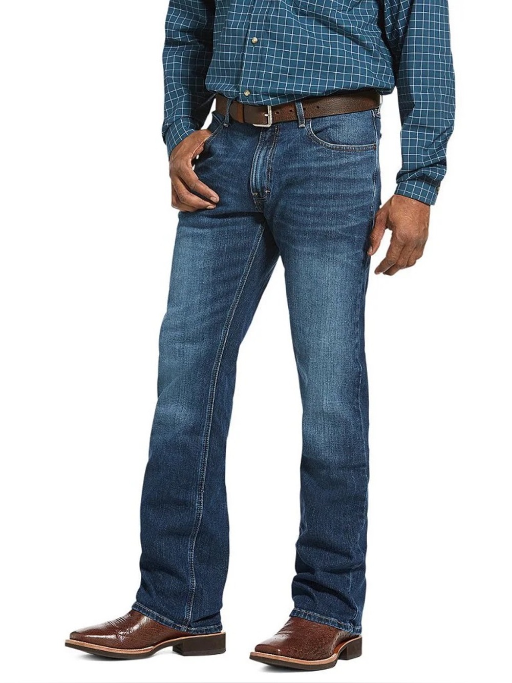 Ariat Jeans Mens 38/36 Legacy M4 Relaxed Boot Cut Cowboy Western Rodeo Denim